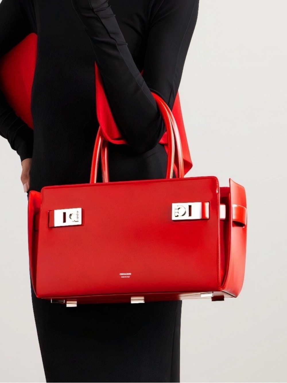 Salvatore Ferragamo Gancini Tote Bag